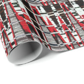 Absract ontwerp met "rode Ferrari" voor papier (Rol Hoek)