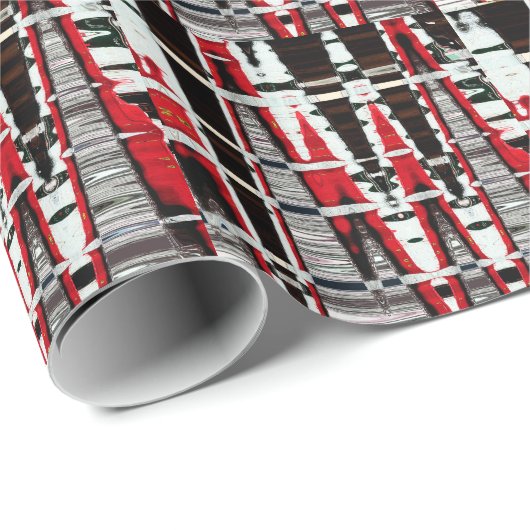 Absract ontwerp met "rode Ferrari" voor papier (Rol Hoek)