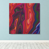 Absract Overload Canvas Afdruk (Insitu (Houten vloer))