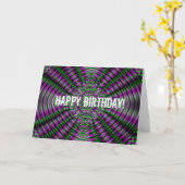 Abstact 4 jaar kaart (Gele Bloem)