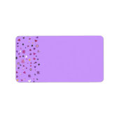 Abstact overzicht van leven Druk je eigen label af (Voorkant)