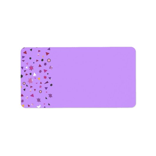 Abstact overzicht van leven Druk je eigen label af (Voorkant)