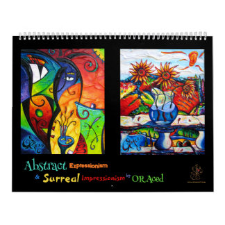 AbStacT & Surreal Kunstkalender door ORAced Kalender