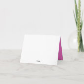 Abstact Tree of Life Baby Naming Dank u kaart (Achterkant)