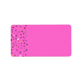 Abstact Tree of Life Bat Mitzvah Invitation Etiket