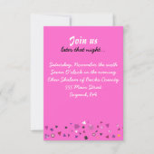 Abstact Tree of Life Bat Mitzvah Invitation Kaart (Voorkant)