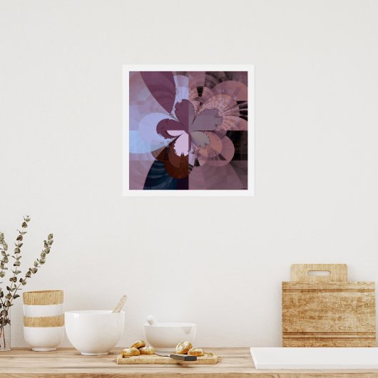 Abstfractal 2 poster (Keuken)