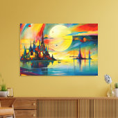 ABSTR_24-038, Fantasy Gallery Art, Canvas Afdruk (Insitu (Woonkamer))