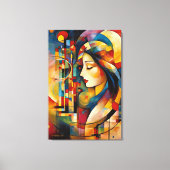 ABSTR_24-043, Abstracte galerijkunst Canvas Afdruk (Voorkant)