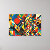 ABSTR_24-052, Abstracte galerijkunst Canvas Afdruk (Voorkant)