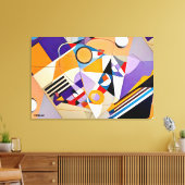 ABSTR_24-082, Abstracte galerijkunst Canvas Afdruk (Insitu (Woonkamer))