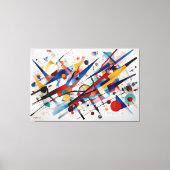 ABSTR_25-012 Abstracte kunst Canvas Print (Voorkant)