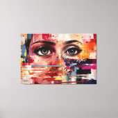 ABSTR_25-035 Abstracte kunst Canvas Print (Voorkant)