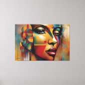 ABSTR_25-043 Abstracte kunst Canvas Print (Voorkant)