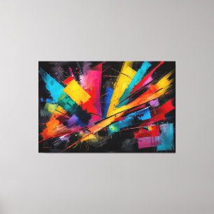 ABSTR_25-063 Abstracte kunst Canvas Print