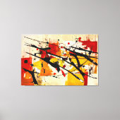 ABSTR_25-086 Abstracte kunst Canvas Print (Voorkant)