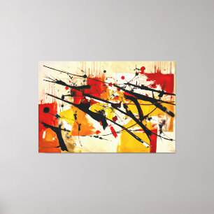 ABSTR_25-086 Abstracte kunst Canvas Print