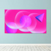 ABSTRAAT COLORE CANVAS AFDRUK (Insitu (Houten vloer))