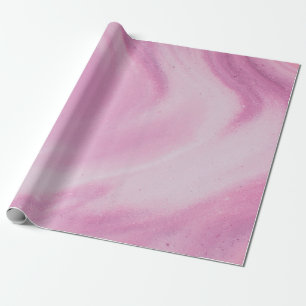 ABSTRAC PASTEL PINK ILLUSTRATIE CADEAUPAPIER