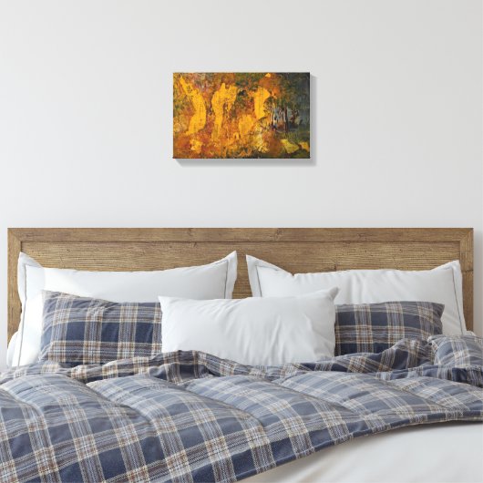 Abstraccion 1 canvas afdruk (Insitu (Slaapkamer))