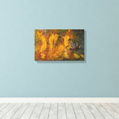 Abstraccion 1 canvas afdruk (Insitu (Houten vloer))