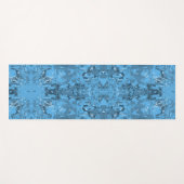 Abstrack Blue Exclusive Pattern Yogamat (Voorkant (horizontaal))