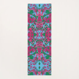 Abstrack Blue Pink Exclusief patroon Yogamat
