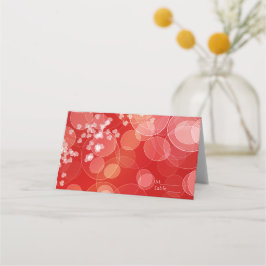 Abstrack Bokeh liefde textuur Plaatskaartje