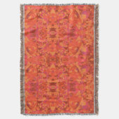 Abstrack Red Exclusive Pattern Deken (Voorkant Verticaal)