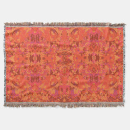 Abstrack Red Exclusive Pattern Deken