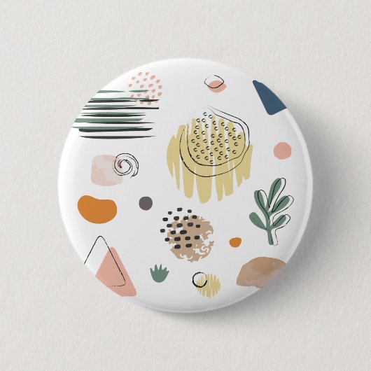 Abstrack Urban Pattern Button (Voorkant)