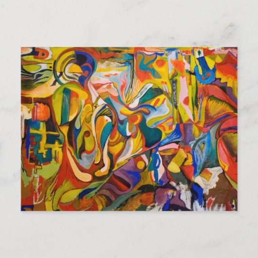 abstraCodAction-Briefkaart Briefkaart (Voorkant)