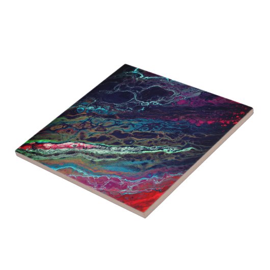 Abstract116 Tegeltje (Zijkant)