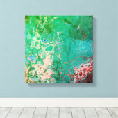 Abstract132 Canvas Afdruk (Insitu (Houten vloer))