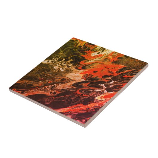 Abstract137 Tegeltje (Zijkant)