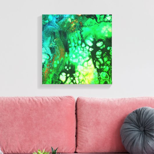 Abstract150 Canvas Afdruk (Insitu (Woonkamer))