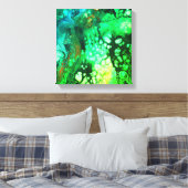 Abstract150 Canvas Afdruk (Insitu (Slaapkamer))