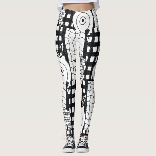 abstract1 Leggings (Voorkant)