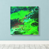 Abstract220 Canvas Afdruk (Insitu (Houten vloer))