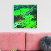 Abstract220 Canvas Afdruk (Insitu (Woonkamer))
