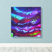 Abstract223 Canvas Afdruk (Insitu (Houten vloer))