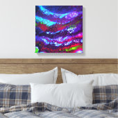 Abstract223 Canvas Afdruk (Insitu (Slaapkamer))