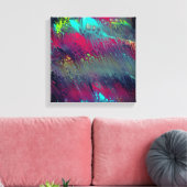 Abstract276 Canvas Afdruk (Insitu (Woonkamer))