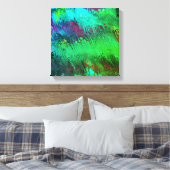 Abstract280 Canvas Afdruk (Insitu (Slaapkamer))