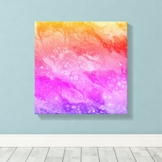 Abstract309 Canvas Afdruk (Insitu (Houten vloer))