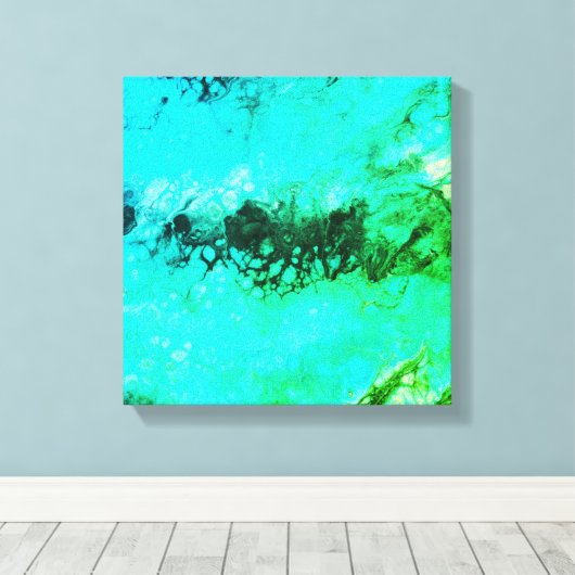 Abstract335 Canvas Afdruk (Insitu (Houten vloer))
