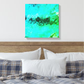Abstract335 Canvas Afdruk (Insitu (Slaapkamer))