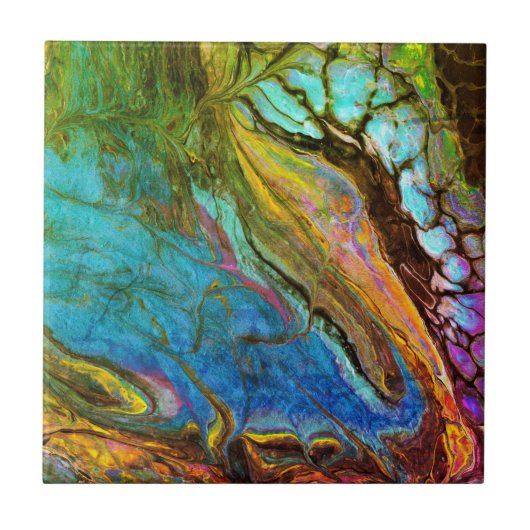 Abstract382 Tegeltje (Voorkant)