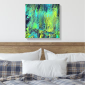Abstract436 Canvas Afdruk (Insitu (Slaapkamer))