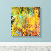 Abstract437 Canvas Afdruk (Insitu (Houten vloer))